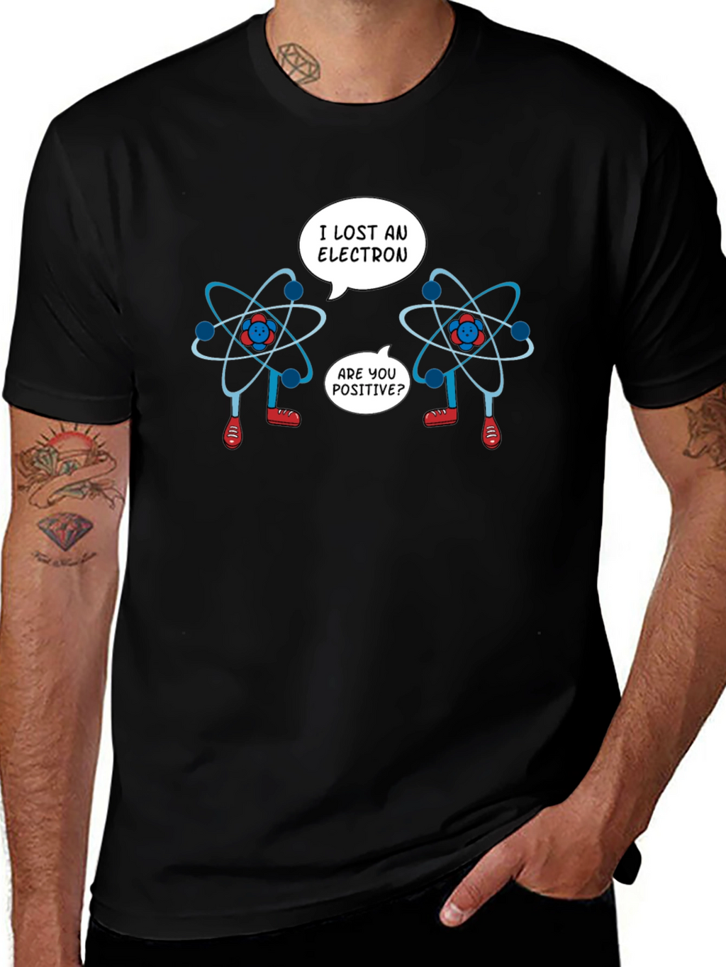Funny Science Atom Pun T-Shirt