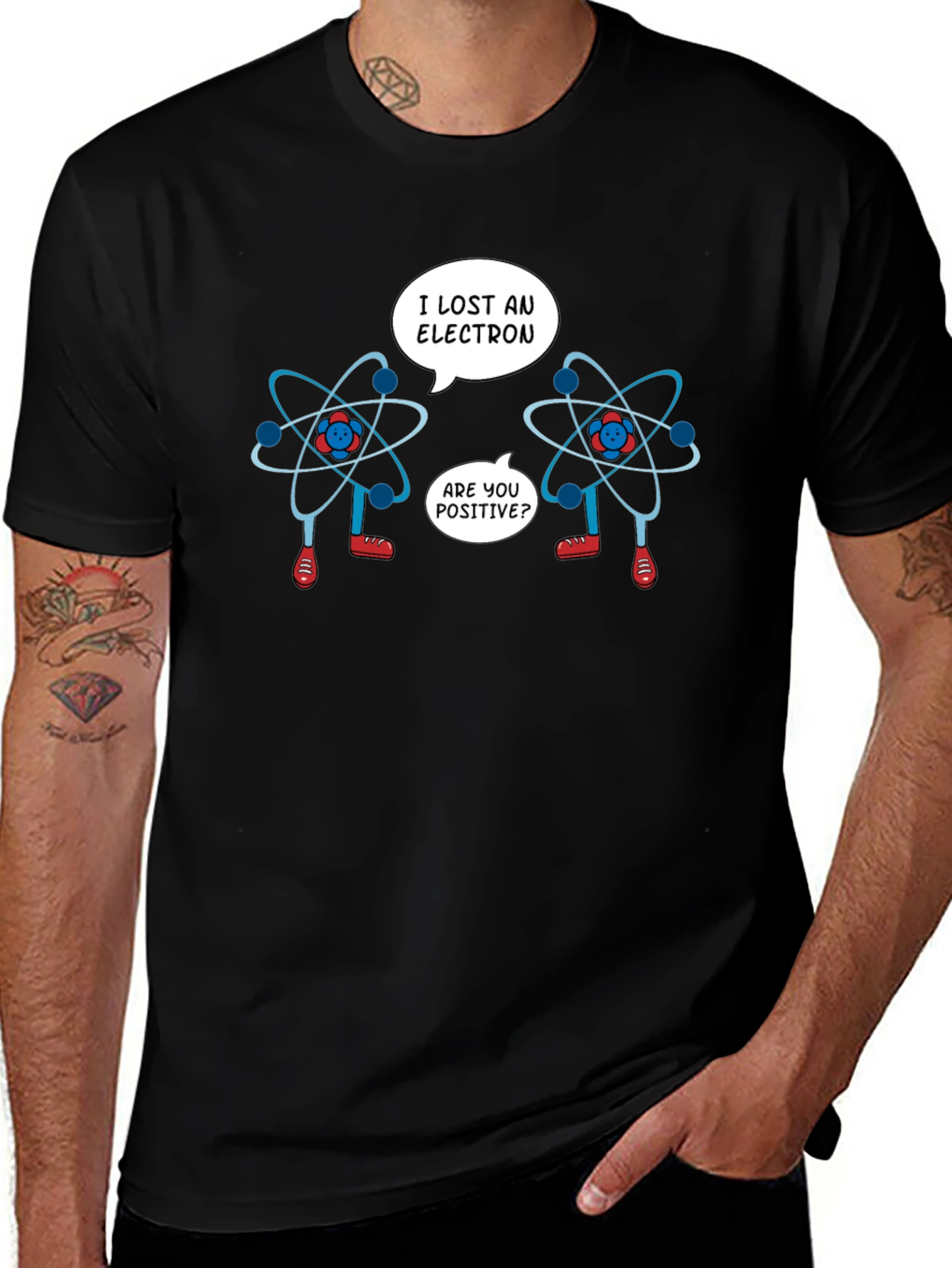 Funny Science Atom Pun T-Shirt