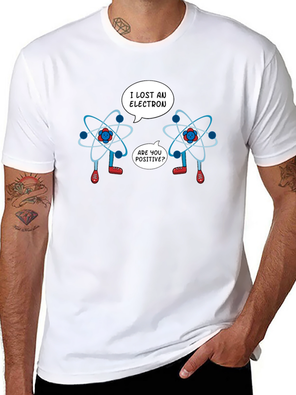 Funny Science Atom Pun T-Shirt