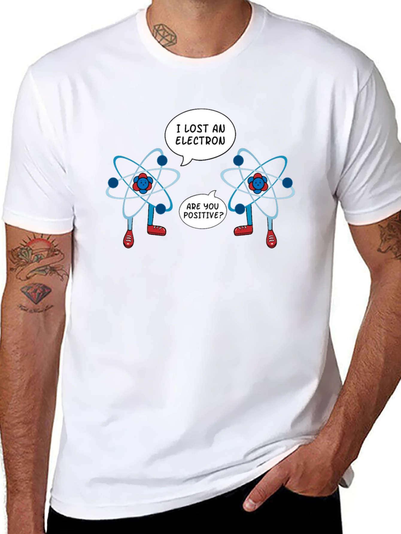 Funny Science Atom Pun T-Shirt