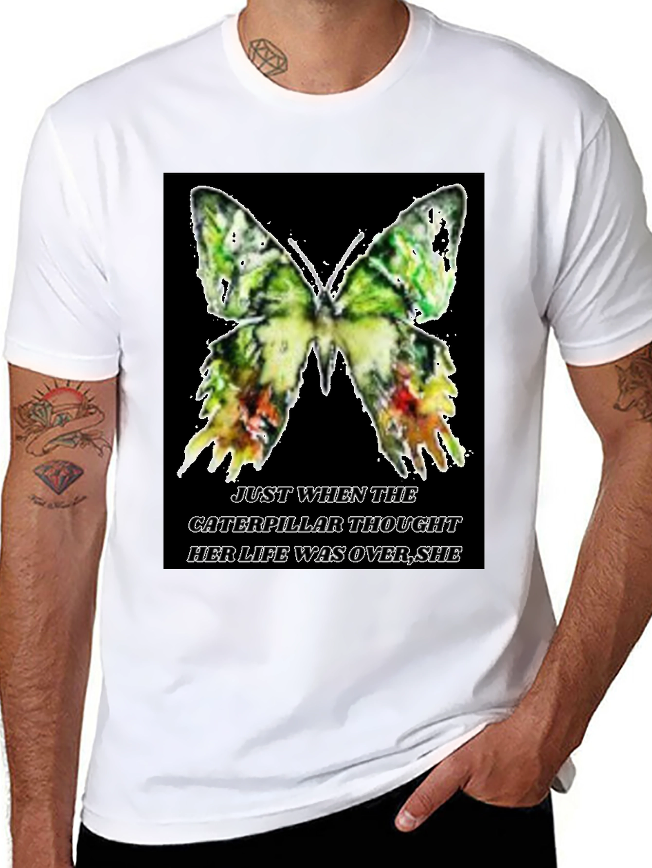 Butterfly Transformation T-Shirt