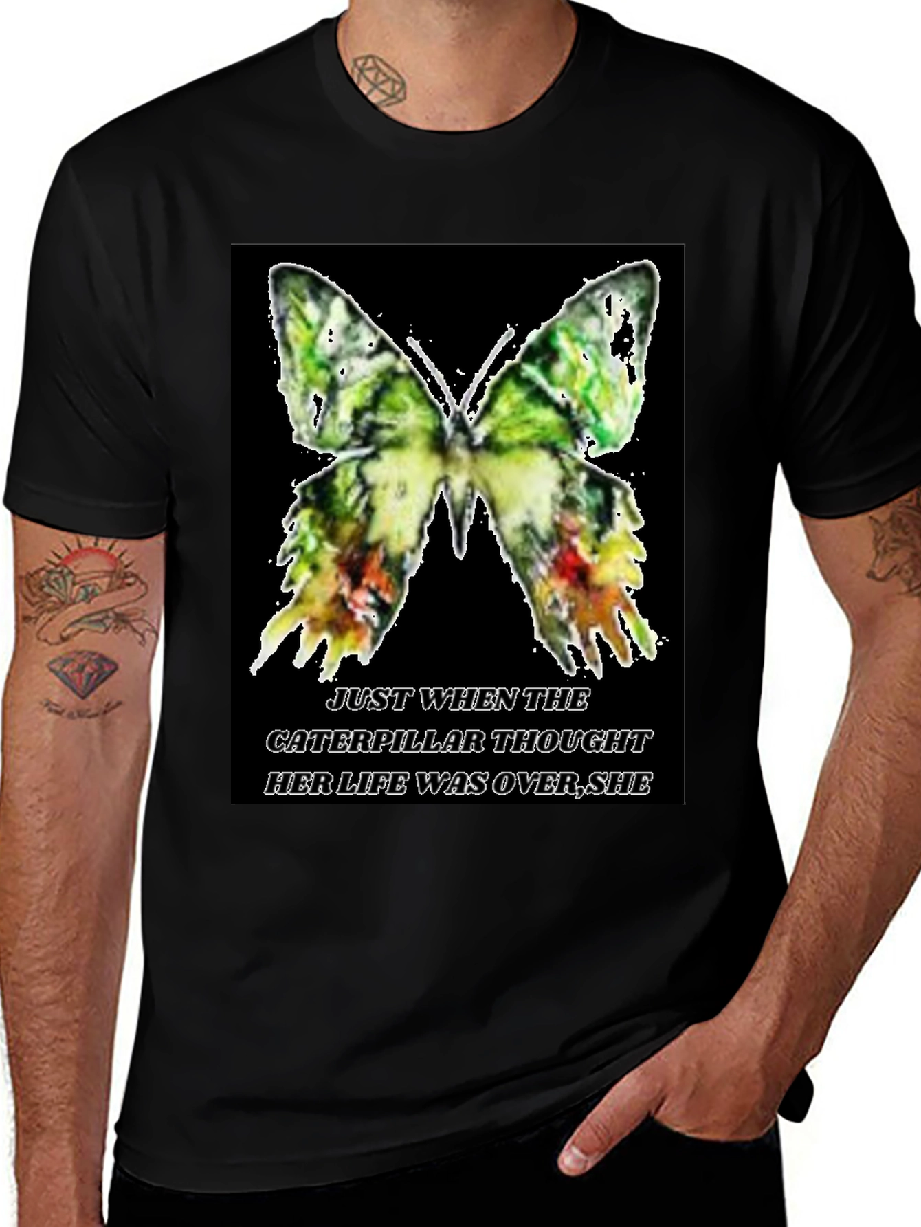 Butterfly Transformation T-Shirt