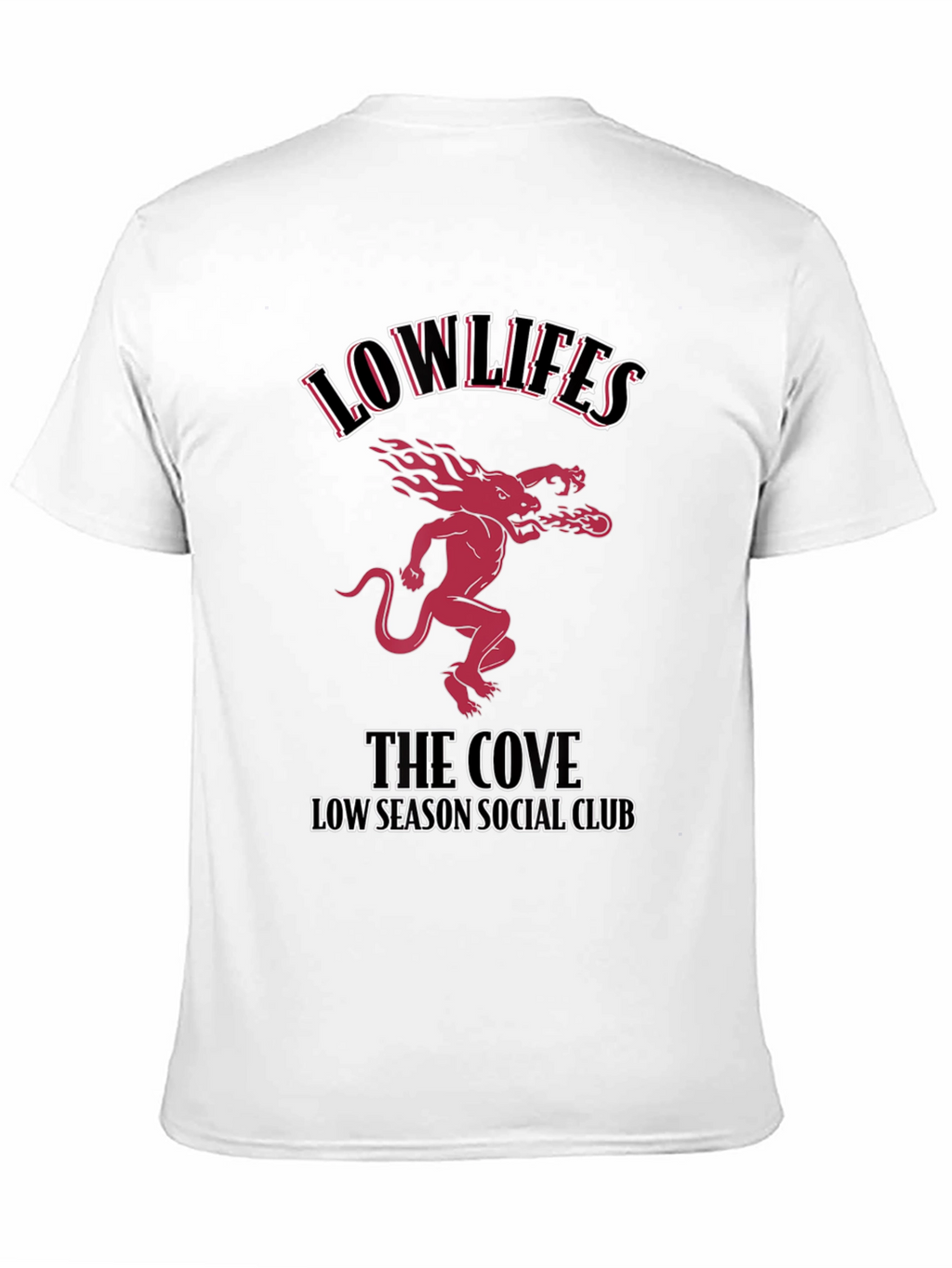 Lowlifes Black Graphic T-Shirt