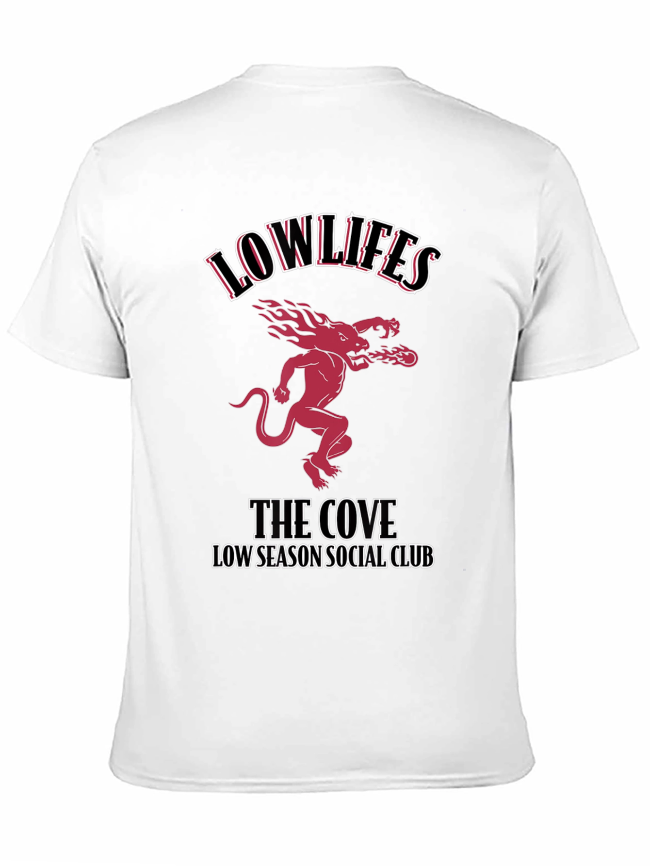 Lowlifes Black Graphic T-Shirt