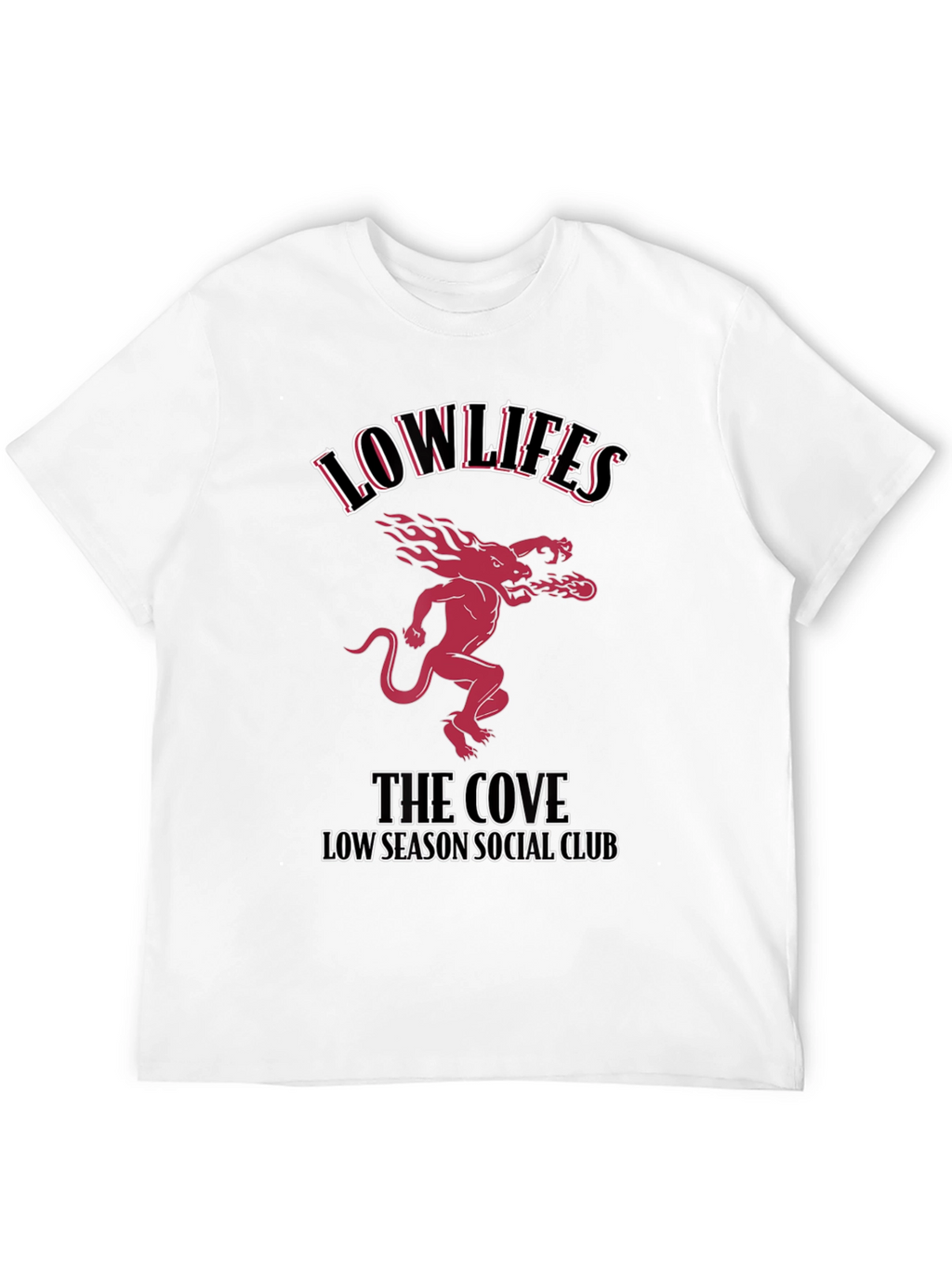 Lowlifes Black Graphic T-Shirt