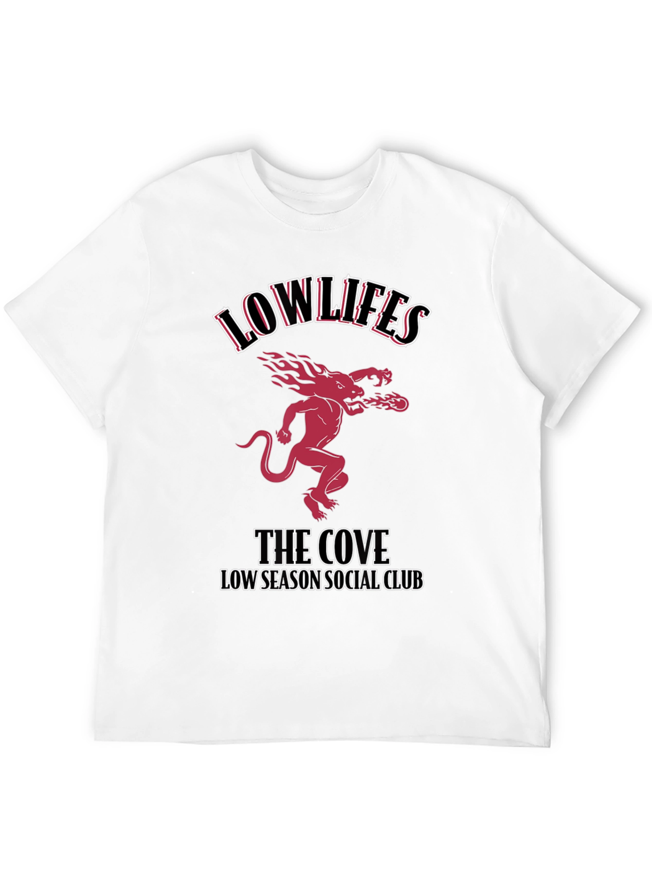 Lowlifes Black Graphic T-Shirt