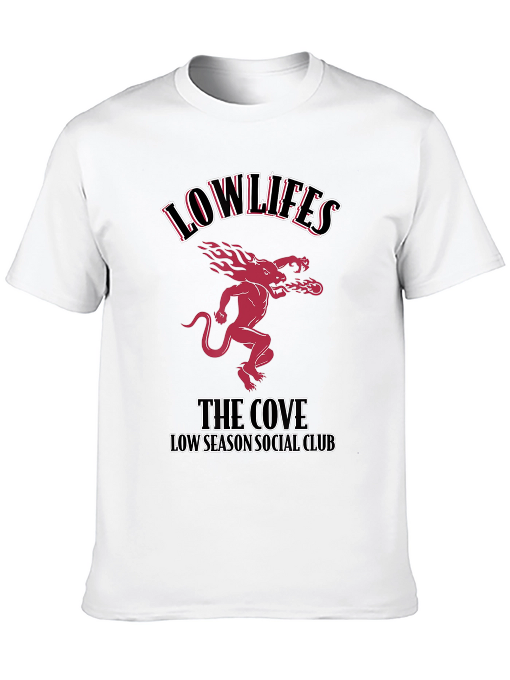 Lowlifes Black Graphic T-Shirt