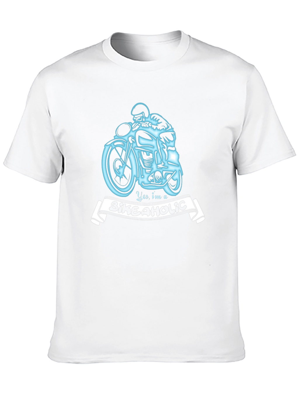 Bikeaholic T-Shirt - Motorcycle Rider Tee