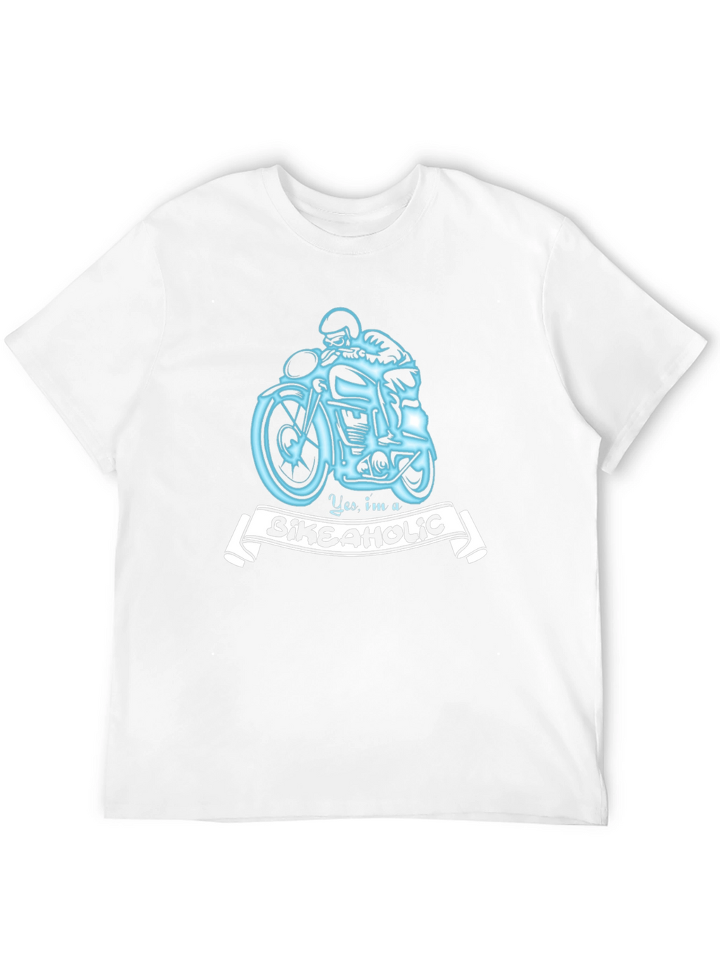 Bikeaholic T-Shirt - Motorcycle Rider Tee