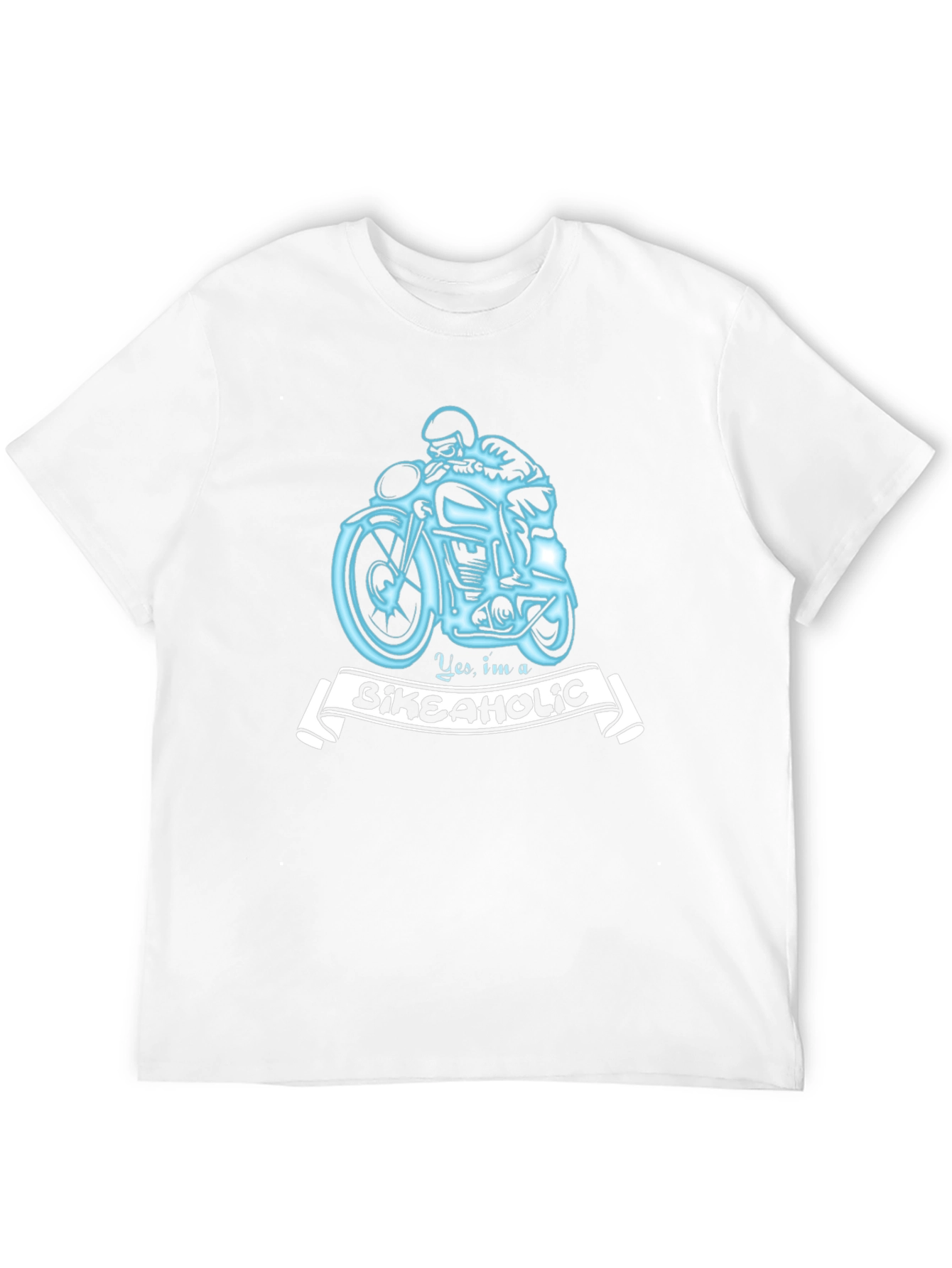 Bikeaholic T-Shirt - Motorcycle Rider Tee