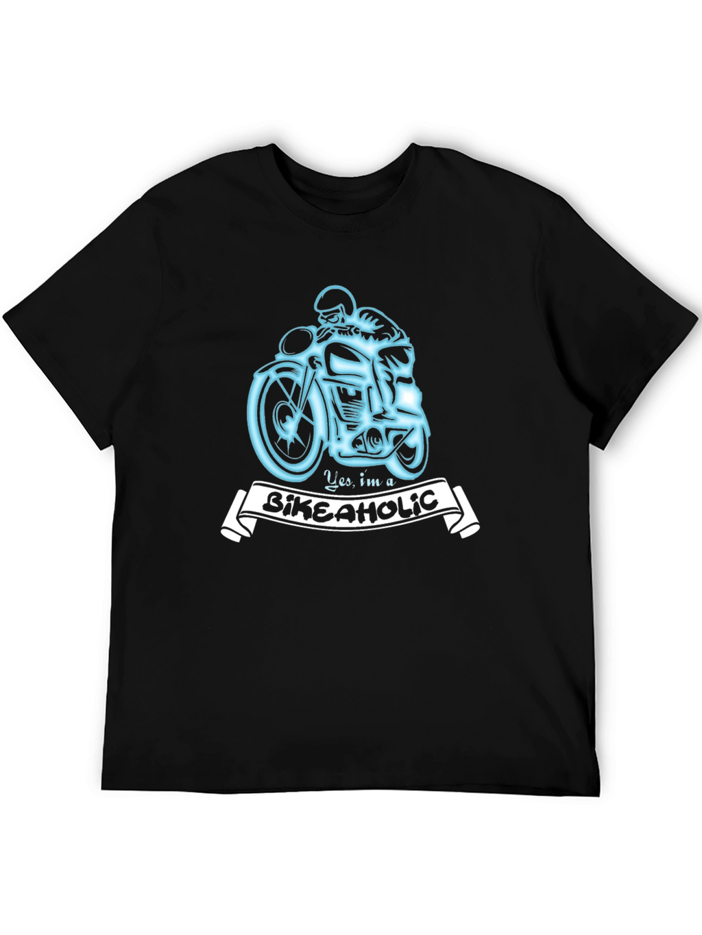 Bikeaholic T-Shirt - Motorcycle Rider Tee