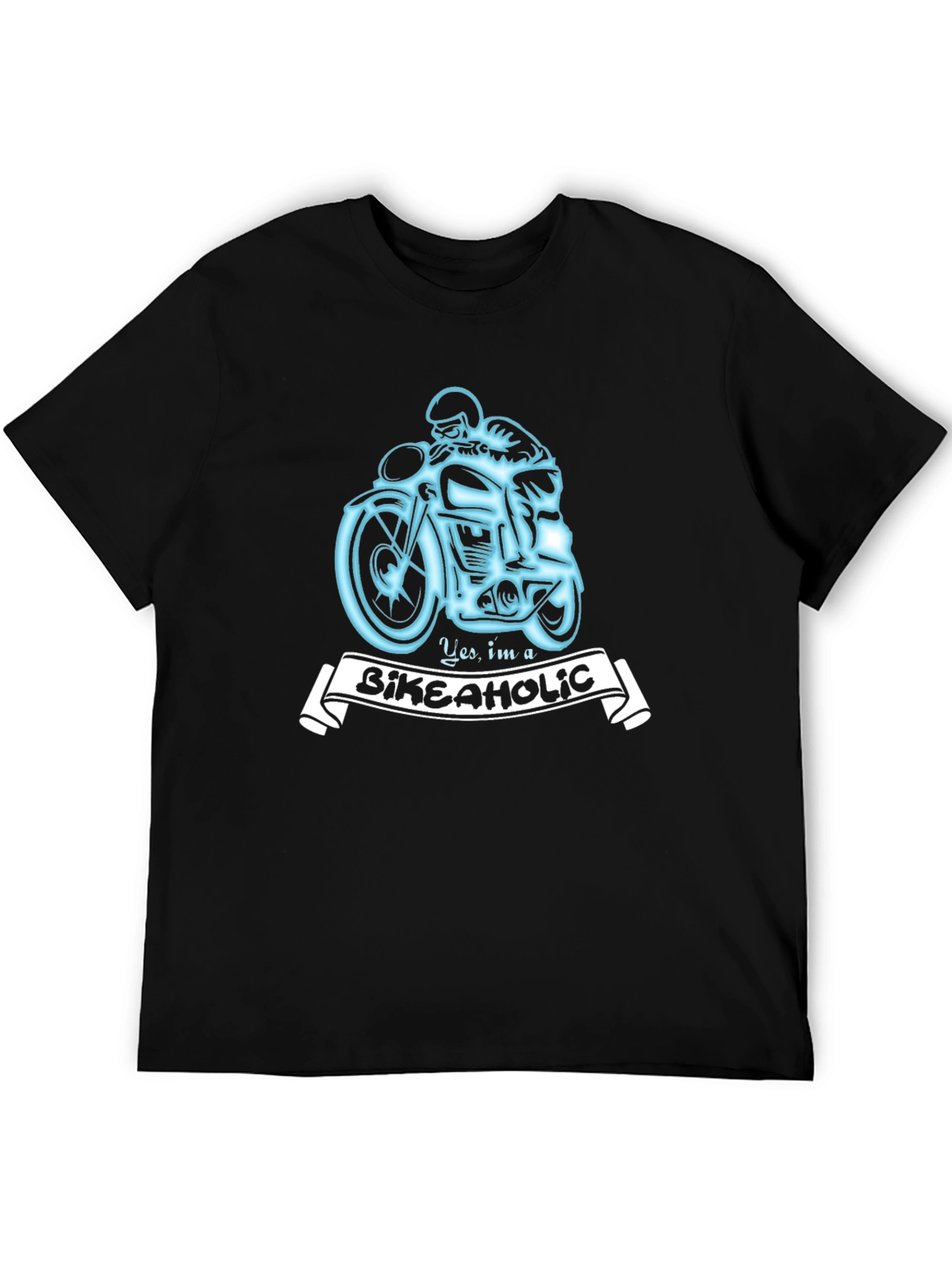 Bikeaholic T-Shirt - Motorcycle Rider Tee