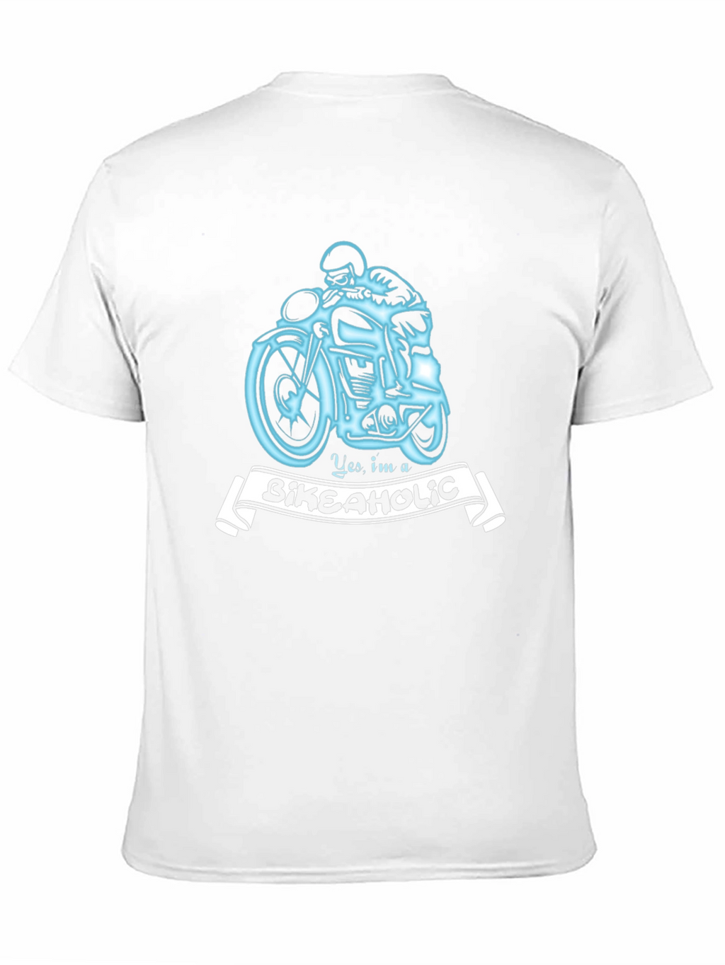 Bikeaholic T-Shirt - Motorcycle Rider Tee