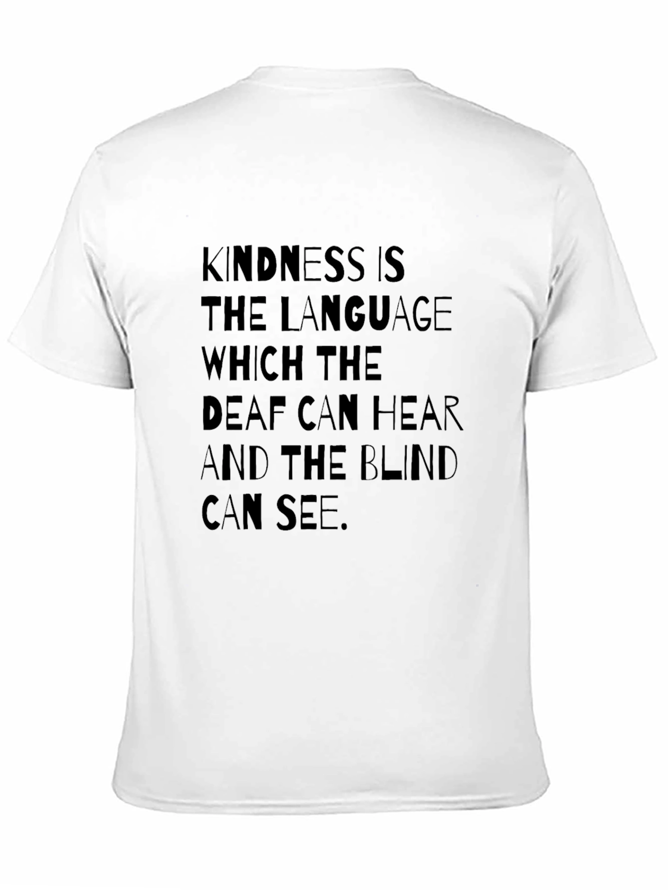 Kindness Language Graphic Tee - Unisex