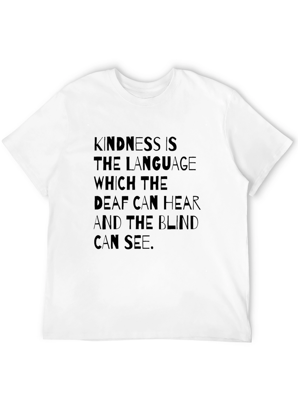 Kindness Language Graphic Tee - Unisex