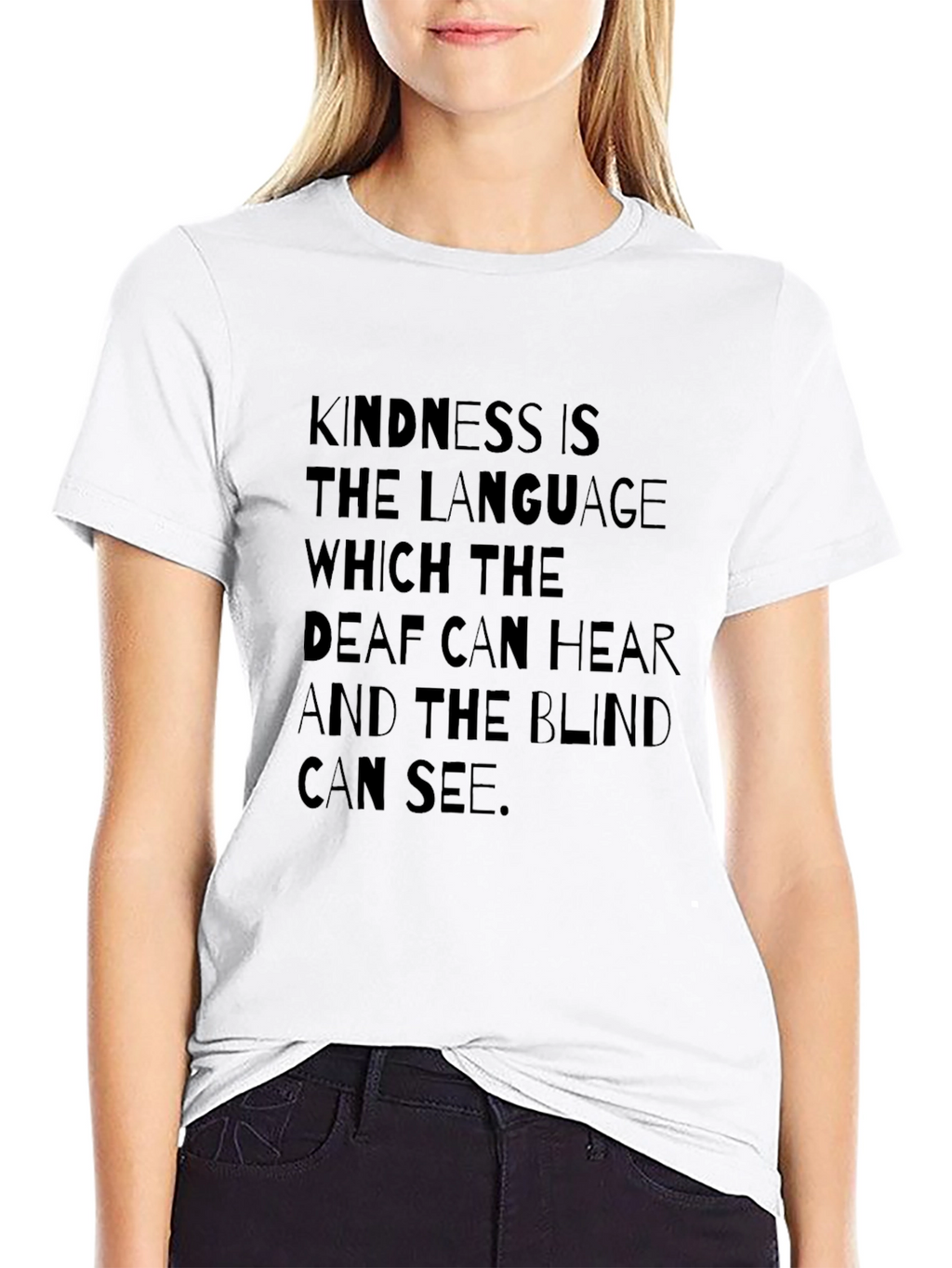 Kindness Language Graphic Tee - Unisex