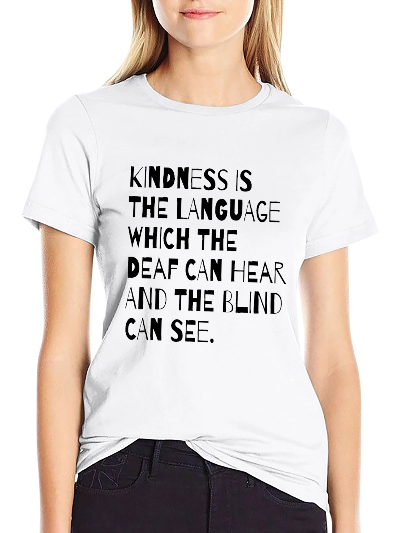 Kindness Language Graphic Tee - Unisex