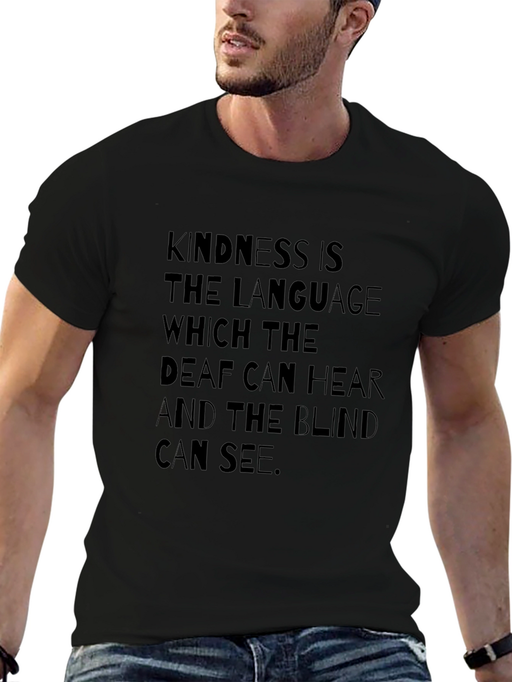 Kindness Language Graphic Tee - Unisex