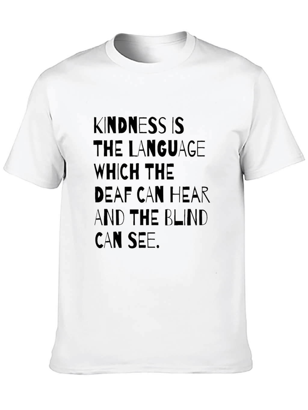 Kindness Language Graphic Tee - Unisex