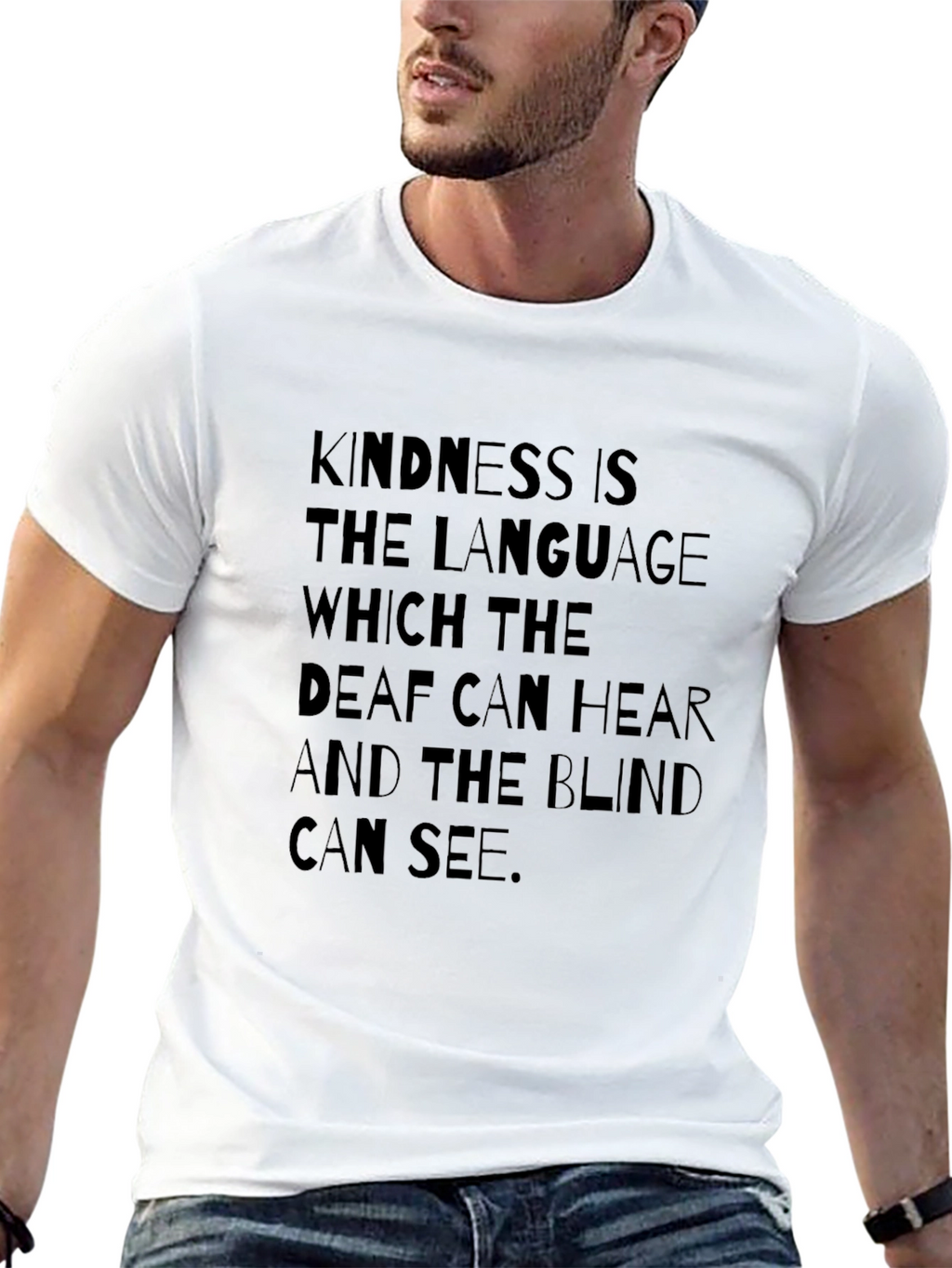 Kindness Language Graphic Tee - Unisex