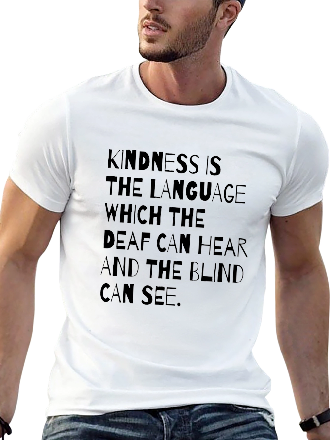 Kindness Language Graphic Tee - Unisex