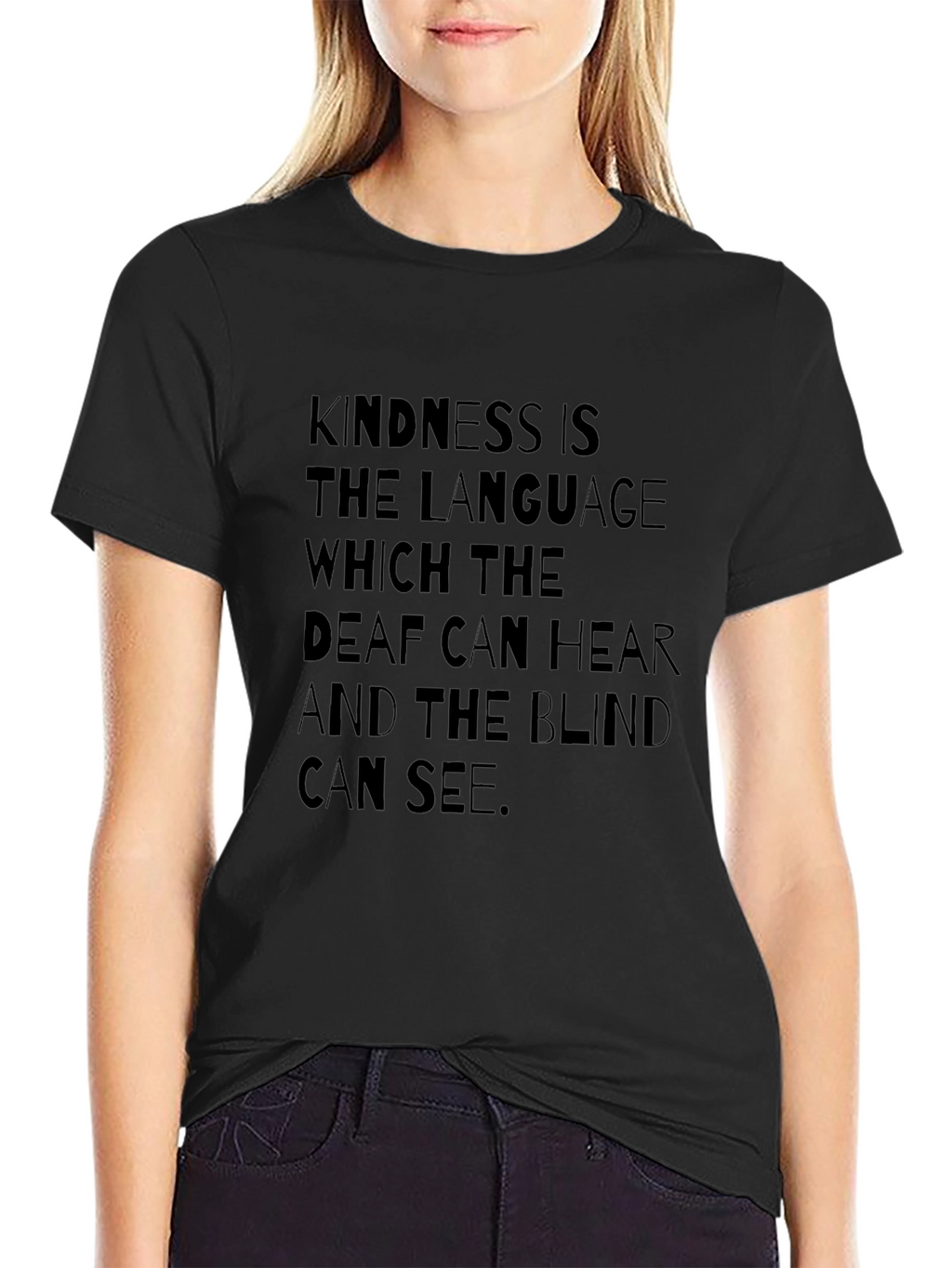 Kindness Language Graphic Tee - Unisex