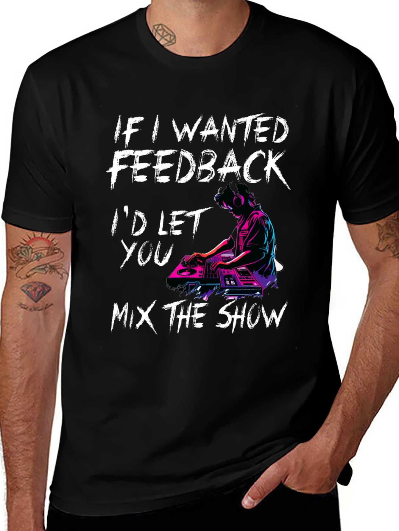 DJ Mix the Show Graphic T-Shirt