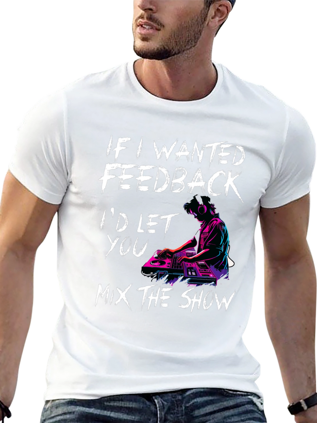 DJ Mix the Show Graphic T-Shirt