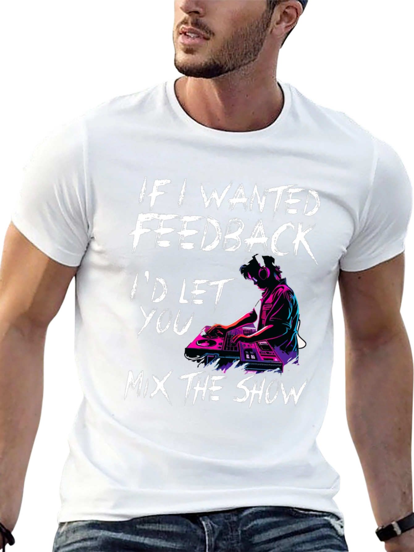 DJ Mix the Show Graphic T-Shirt