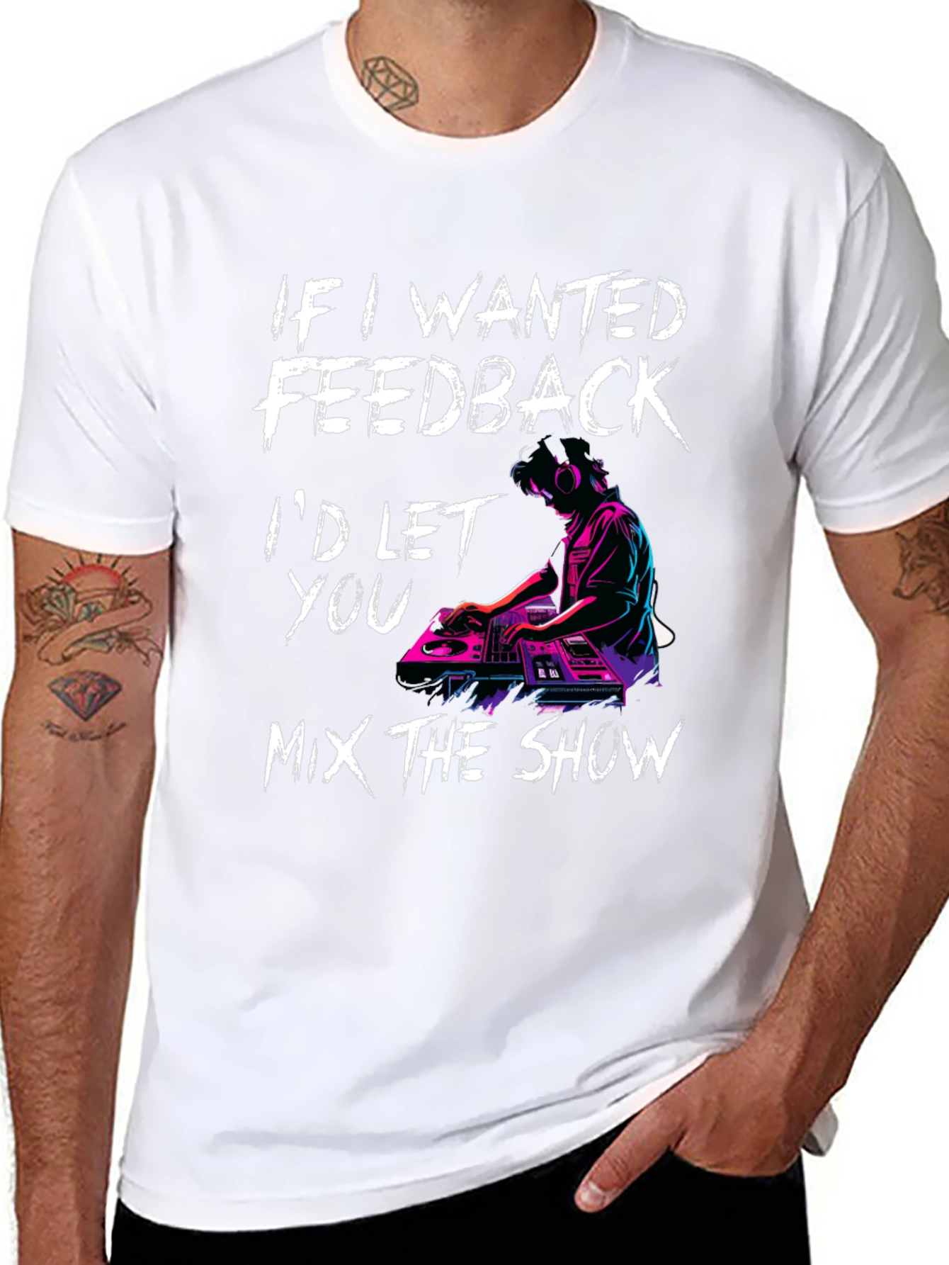 DJ Mix the Show Graphic T-Shirt