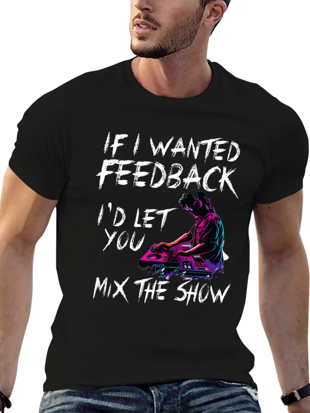 DJ Mix the Show Graphic T-Shirt