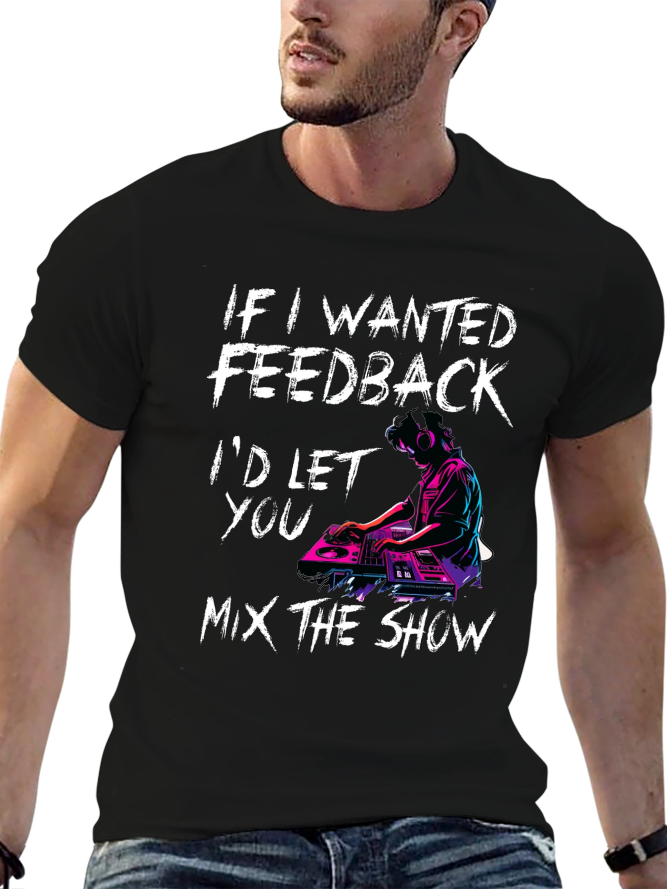 DJ Mix the Show Graphic T-Shirt