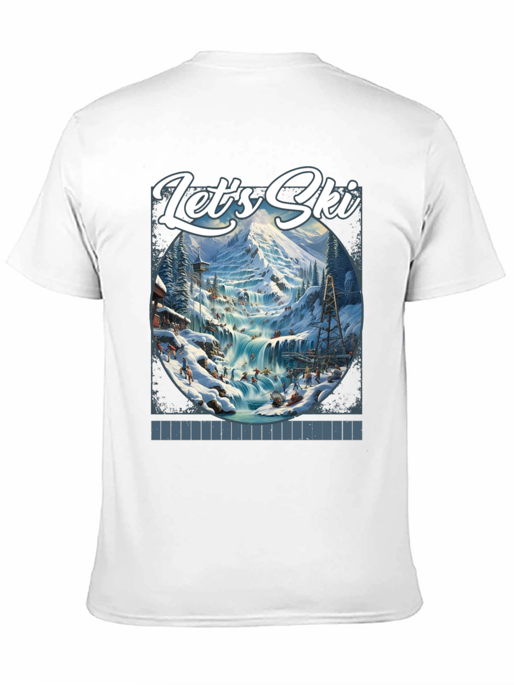 Lets Ski Graphic T-Shirt