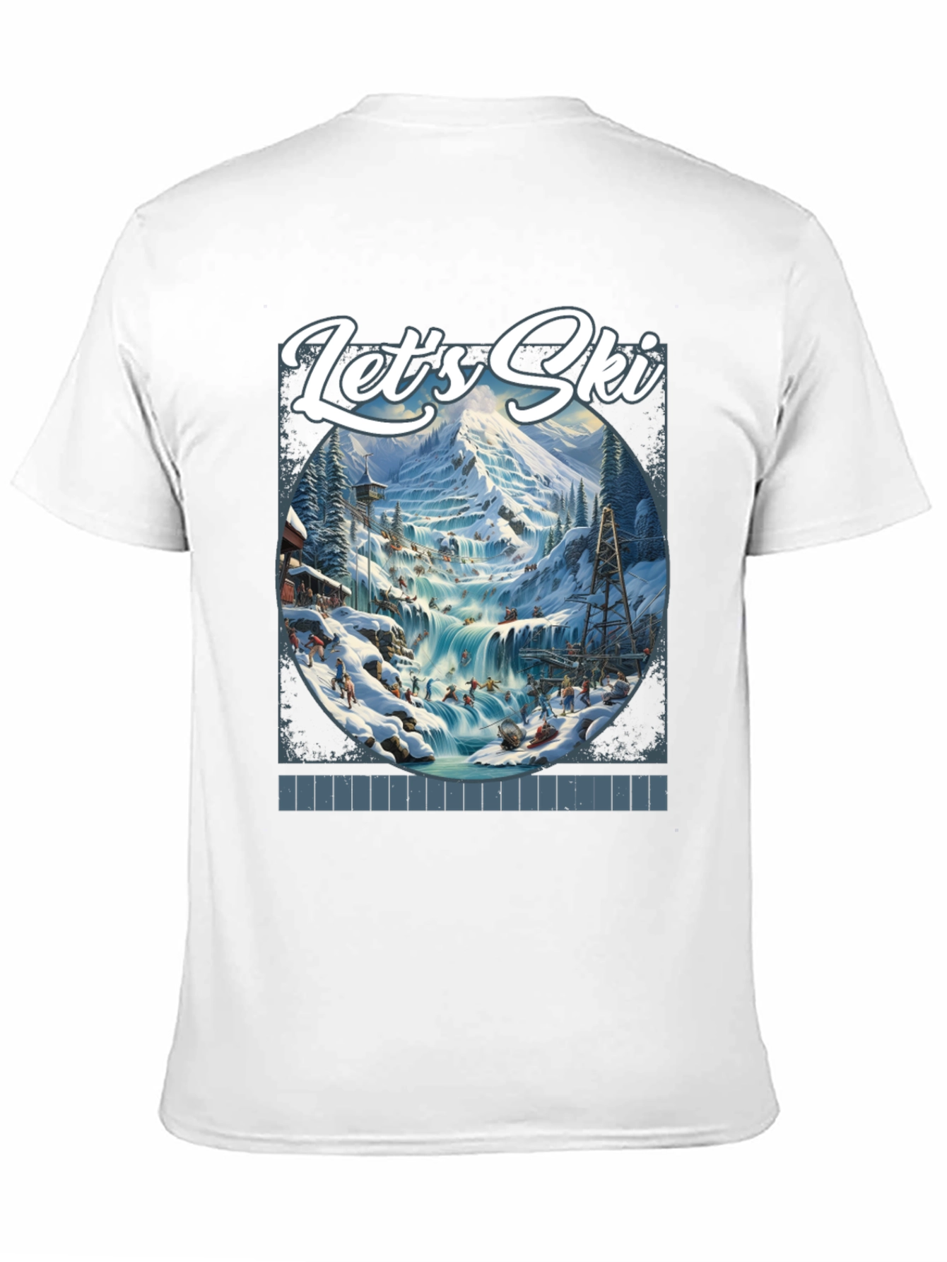 Lets Ski Graphic T-Shirt