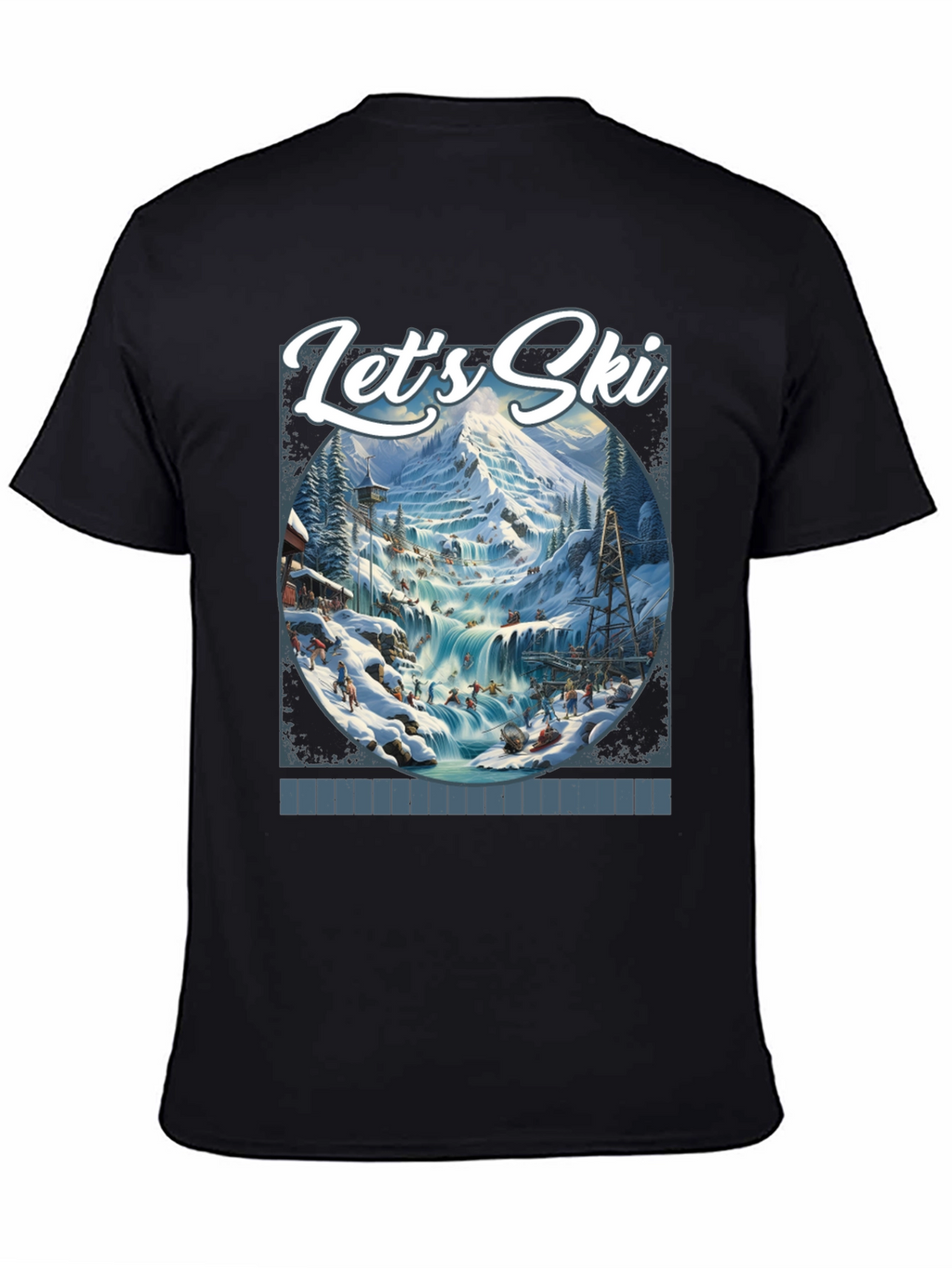 Lets Ski Graphic T-Shirt
