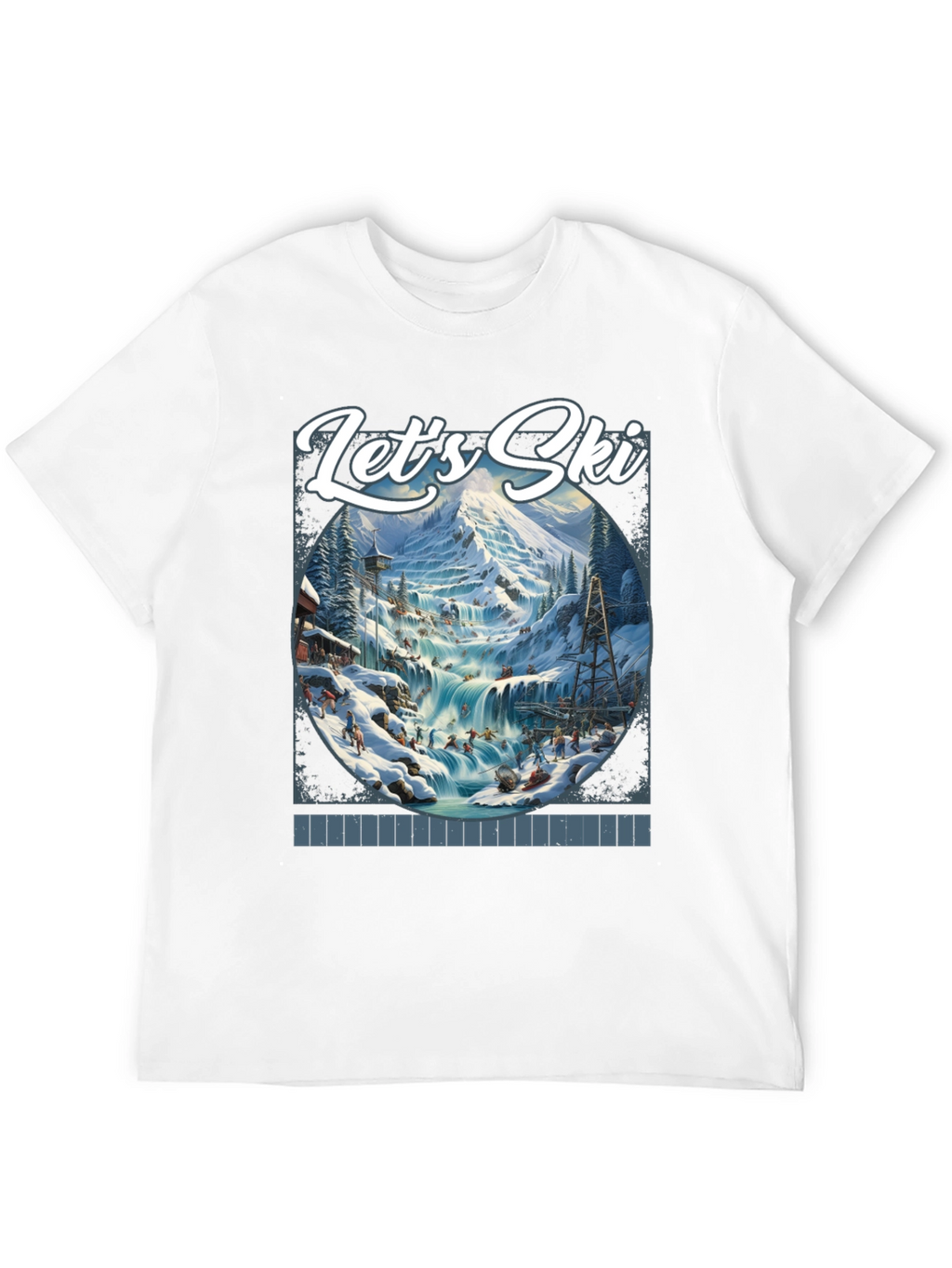 Lets Ski Graphic T-Shirt