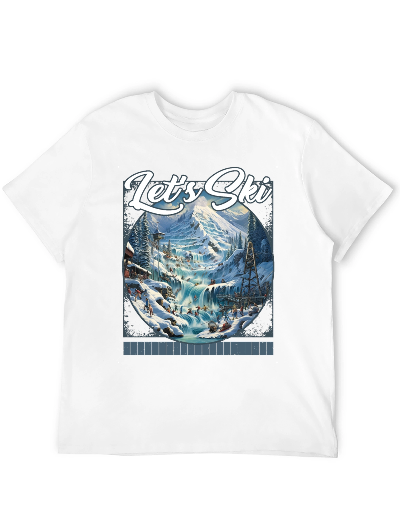 Lets Ski Graphic T-Shirt