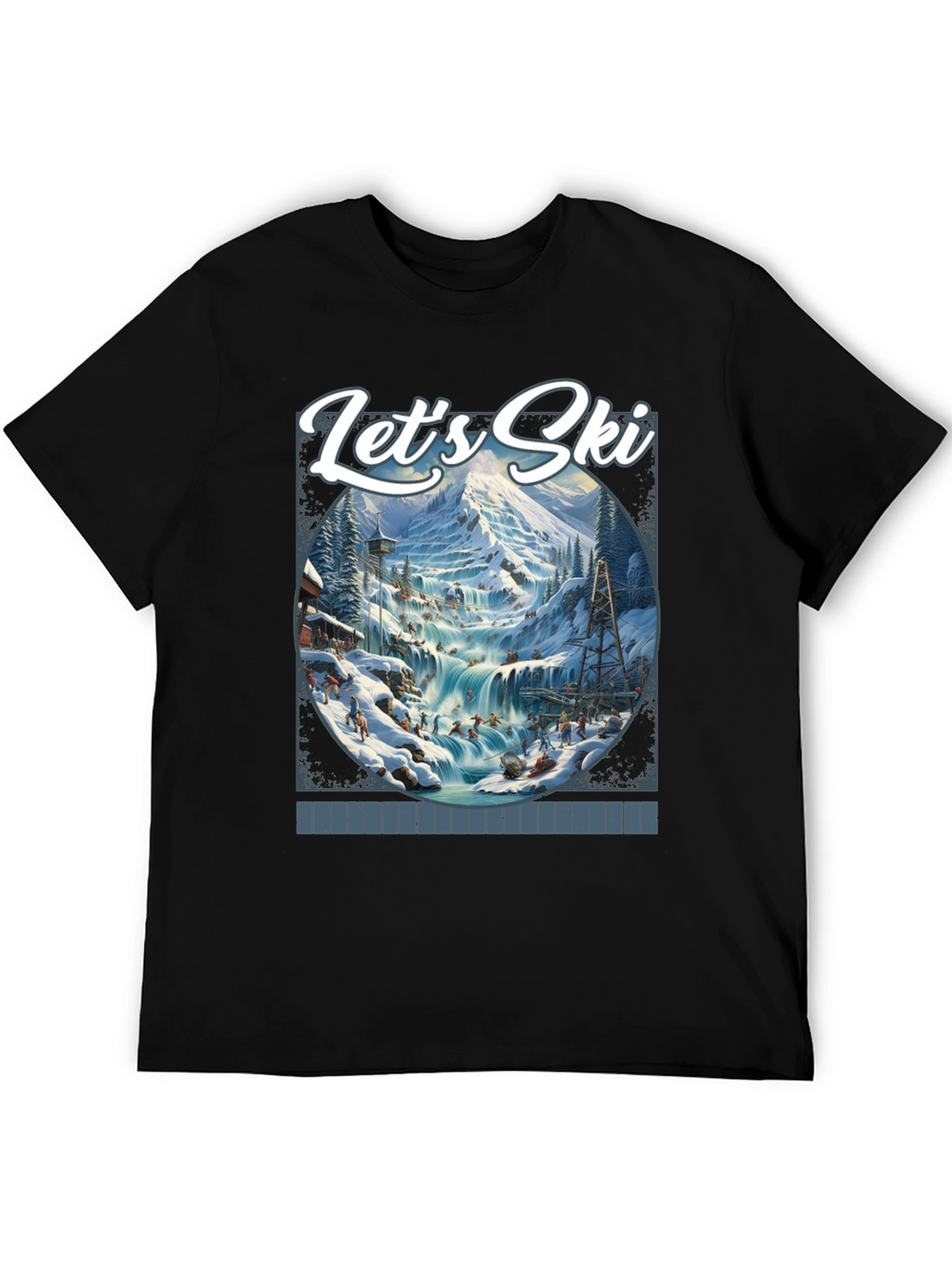 Lets Ski Graphic T-Shirt