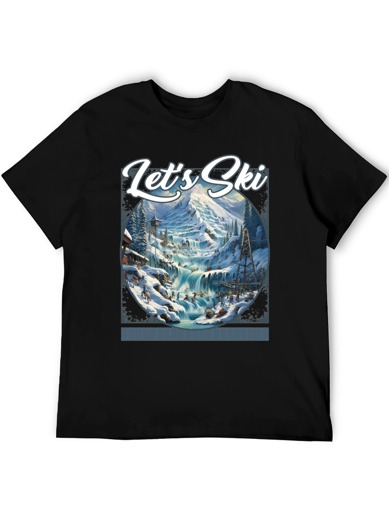 Lets Ski Graphic T-Shirt