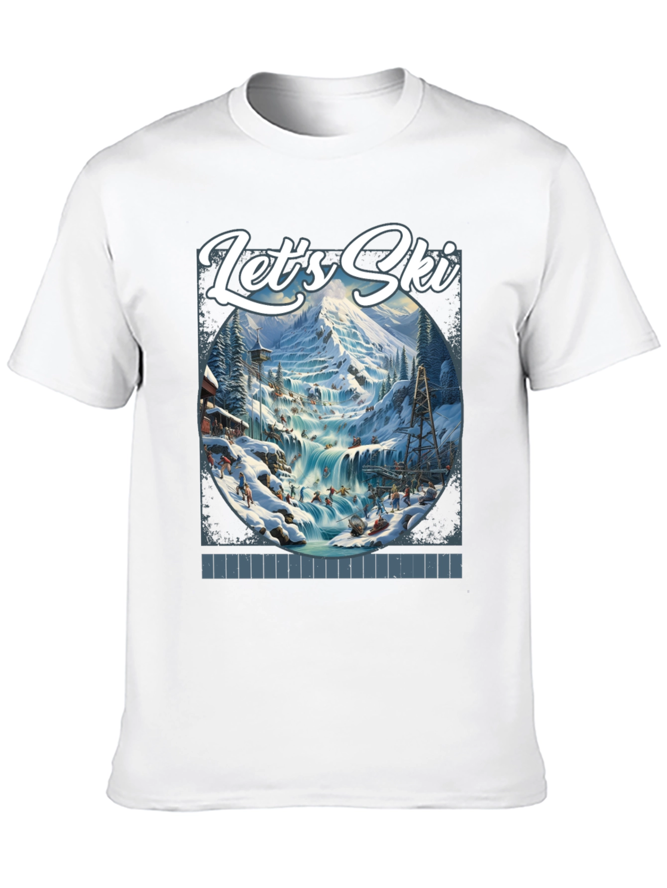 Lets Ski Graphic T-Shirt