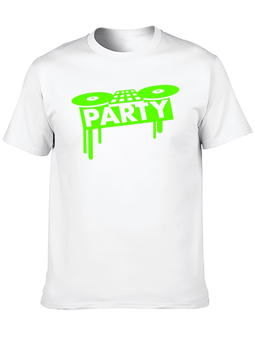 Party DJ Graphic T-Shirt - Black