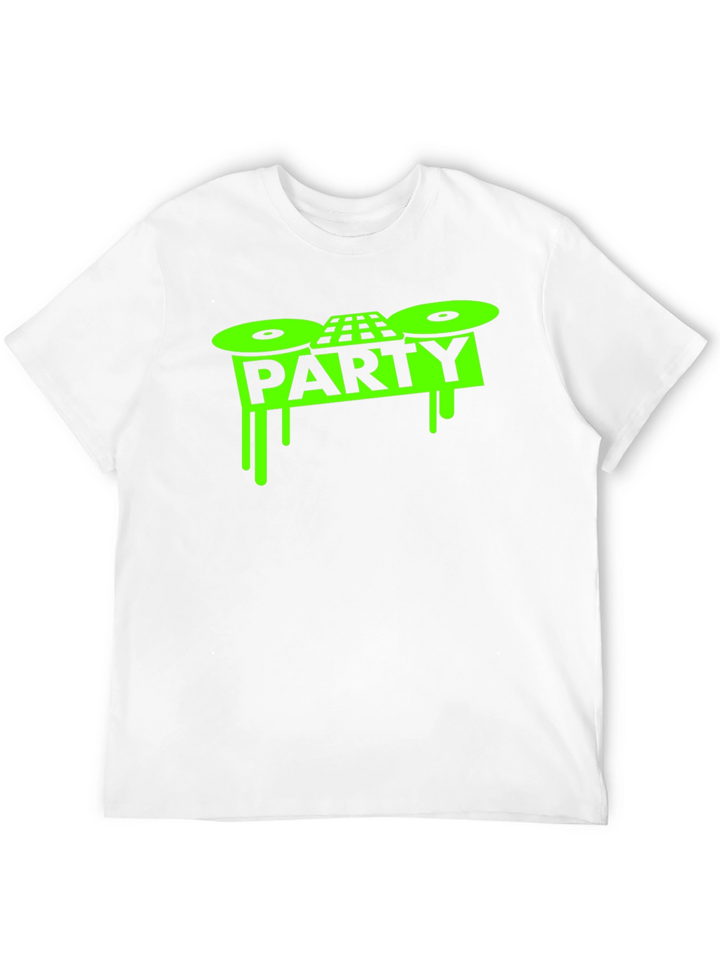 Party DJ Graphic T-Shirt - Black