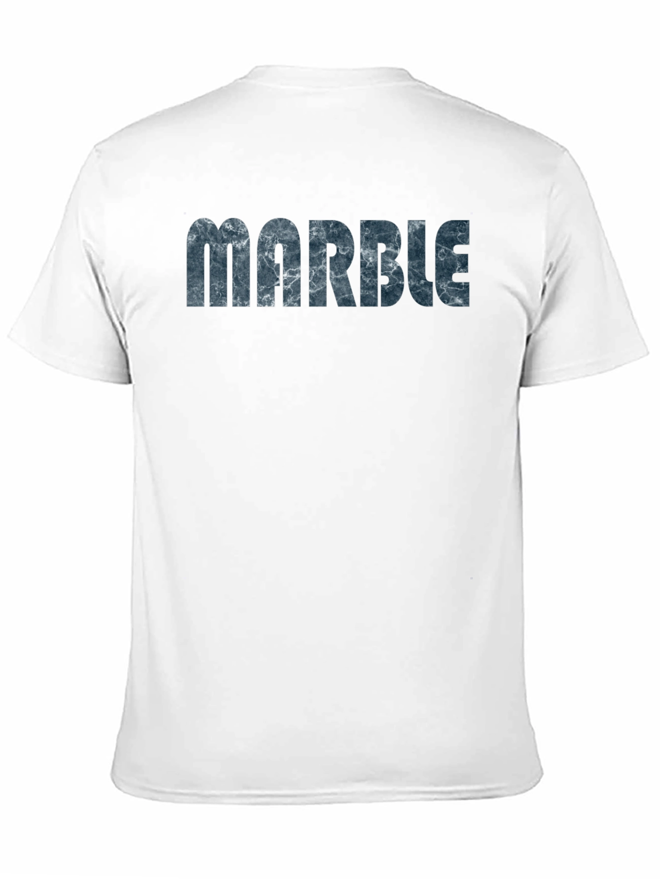 Marble Print T-Shirt - Unique Graphic Tee
