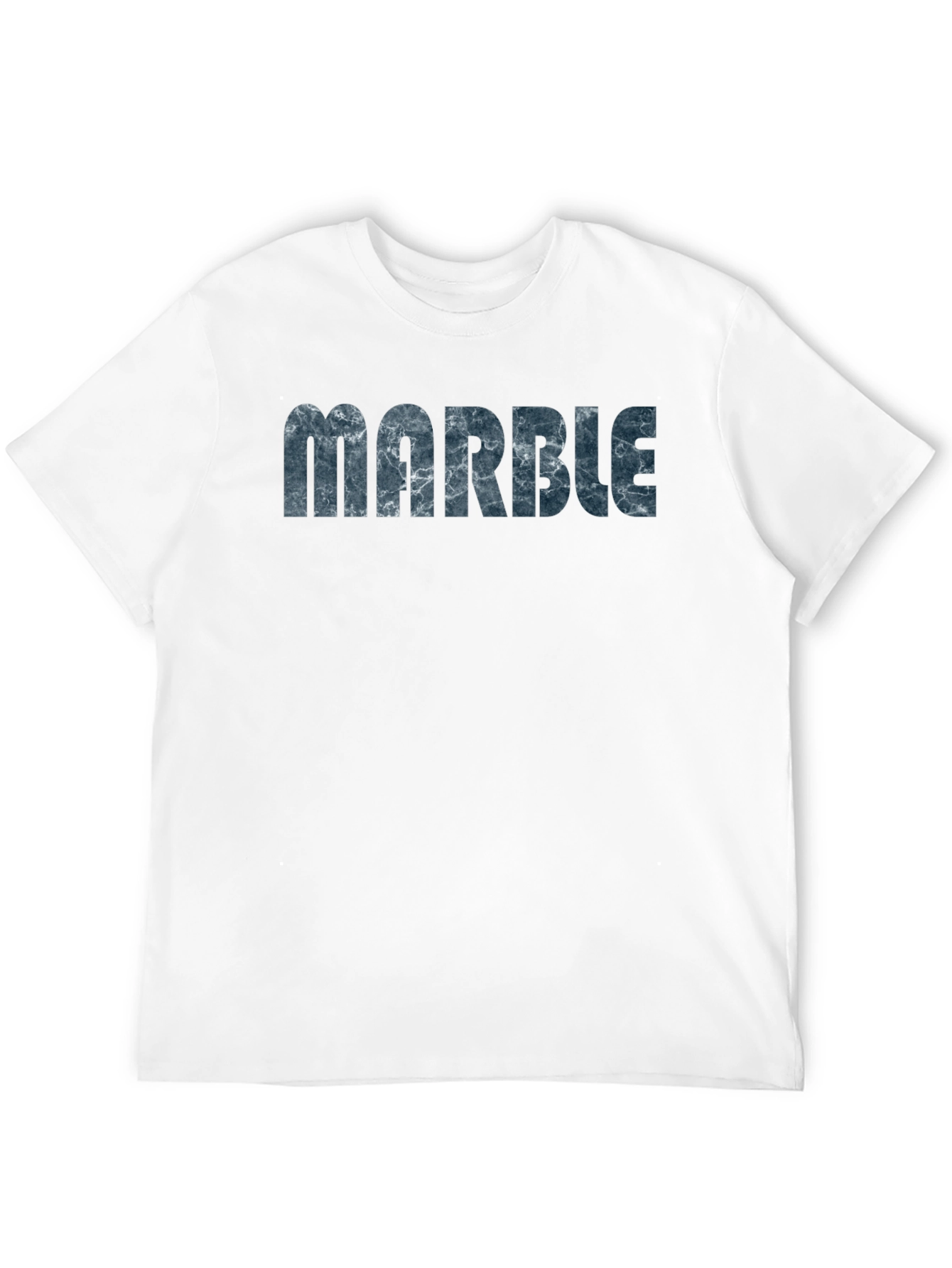 Marble Print T-Shirt - Unique Graphic Tee