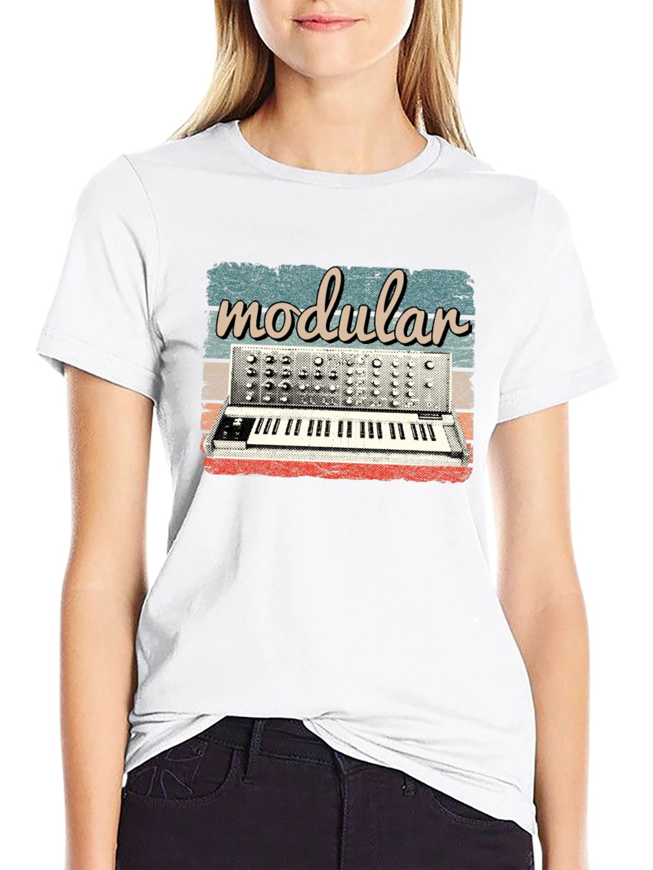 Modular Synthesizer Retro T-Shirt