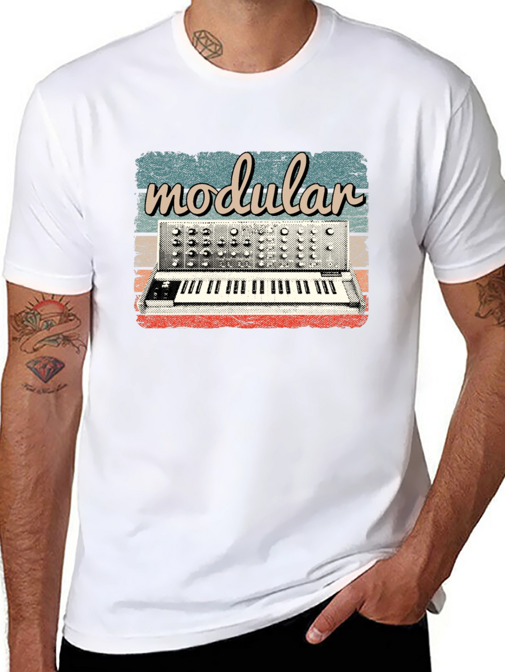 Modular Synthesizer Retro T-Shirt