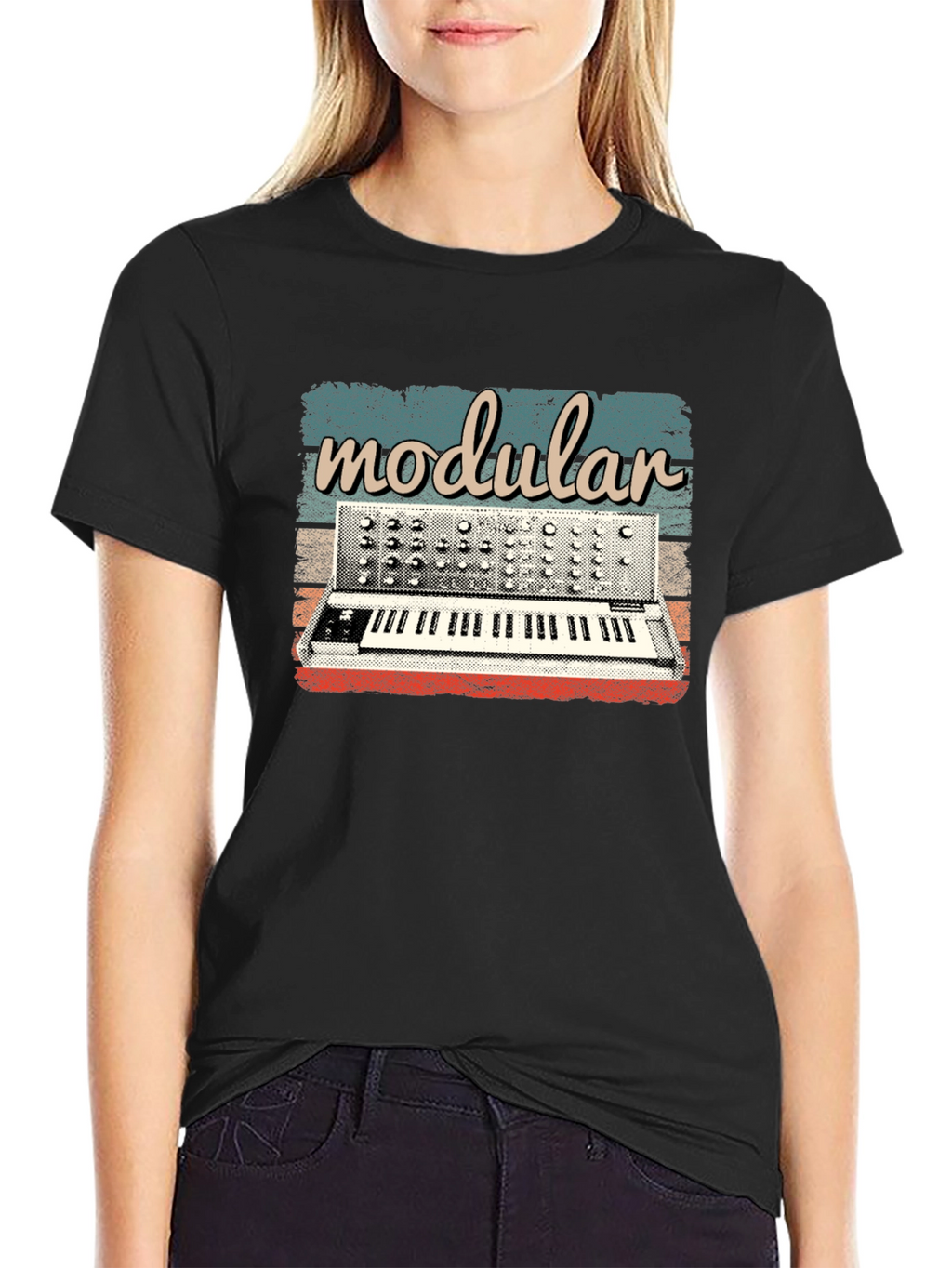 Modular Synthesizer Retro T-Shirt