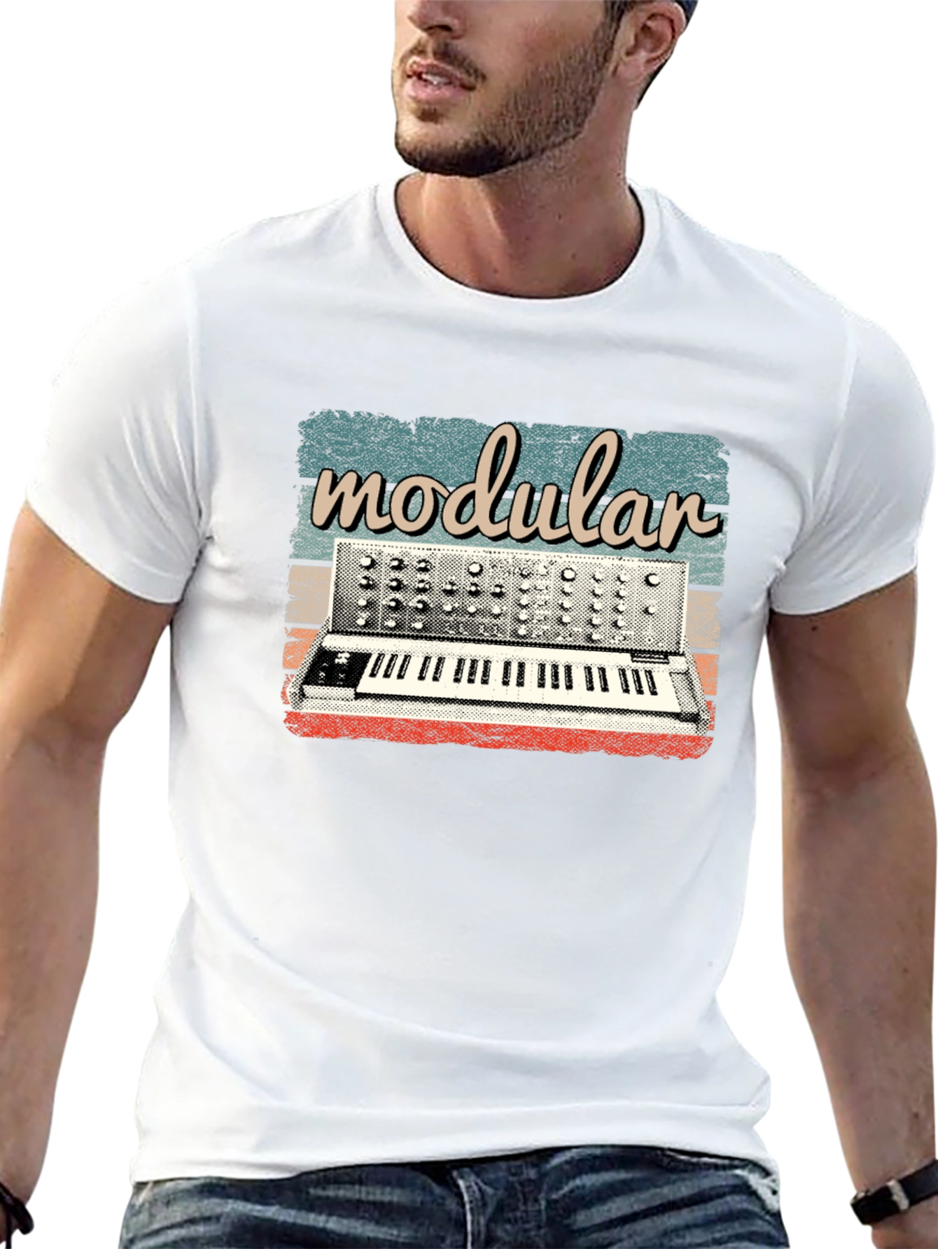 Modular Synthesizer Retro T-Shirt