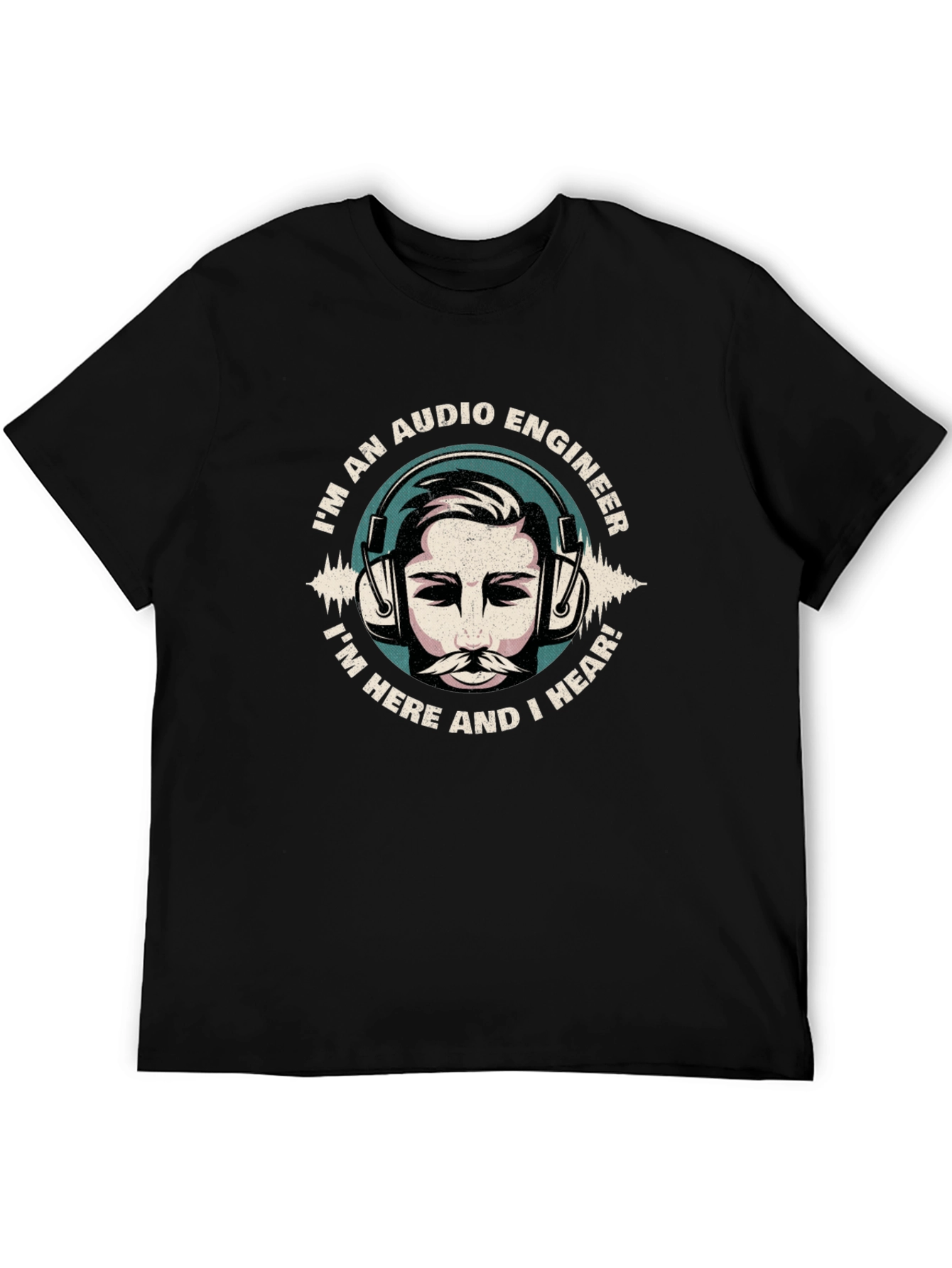 Audio Engineer T-Shirt - Hear and Present