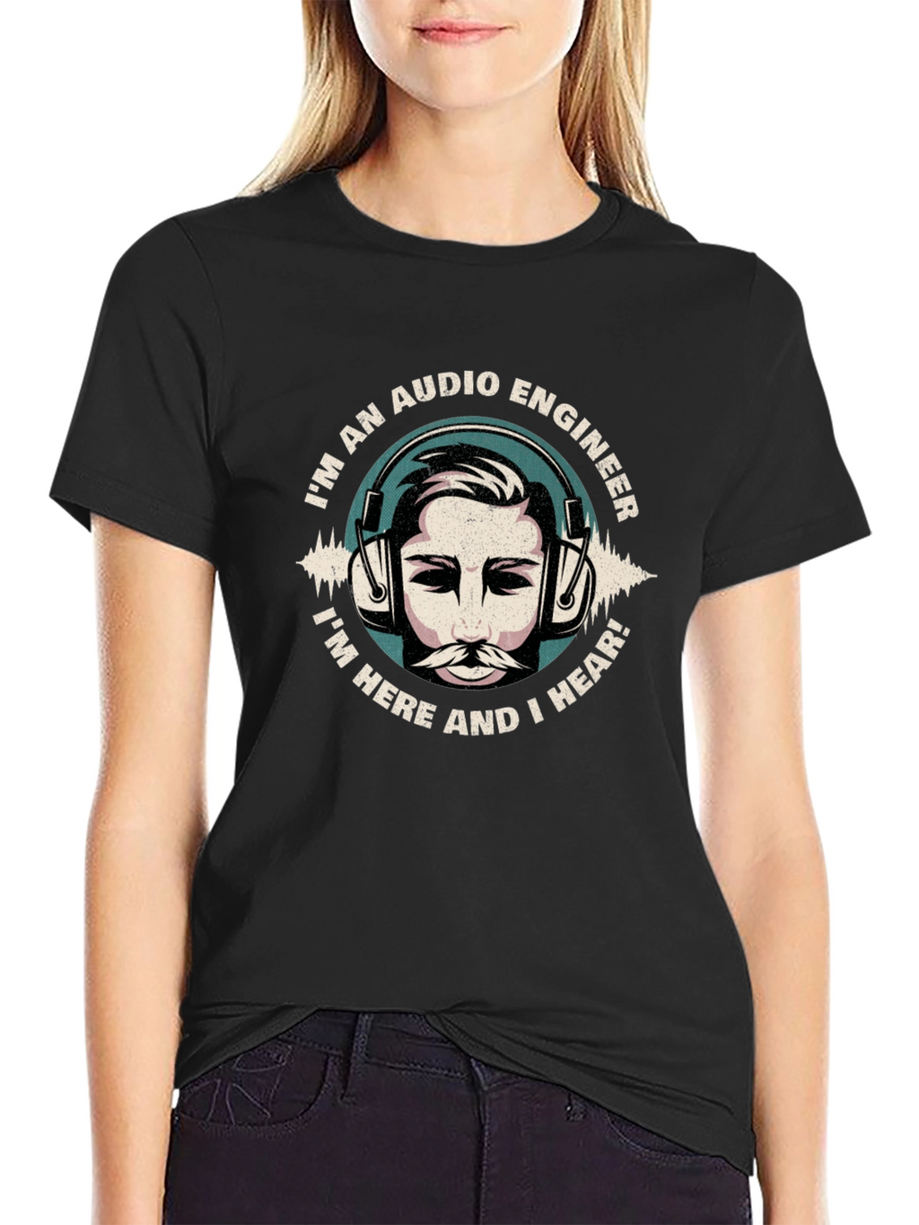 Audio Engineer T-Shirt - Hear and Present